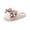 White, variant on Slippers for Women Fuzzy Fluffy Slippers for Women Womens Bedroom Slippers With Sweet Cherry Bow Knot Decoration Thick Warm Plush Winter Slide Clogs Soft Non Slip House Shoes for Girls, White