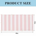 thumbnail image 3 of Pink Striped Fluorescent Light Covers, Modern Farmhouse Pink White Stripes Magnetic Light Covers for Ceiling Lights, Fluorescent Ceiling Shade Filters for Classroom Bedroom Office 4x2Ft x 2PCS, 3 of 8