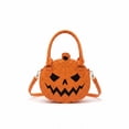thumbnail image 7 of CAIXIA Womens Crossbody Bag Womens Halloween Pumpkin Printed Crossbody Messenger Bag, Compact Satchel Unique Handmade Shoulder Tote Purse, 7 of 7