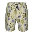 thumbnail image 4 of Naloa Skull Snake Men's Beach Shorts, Surfing shorts, Swim trunks, Quick Dry Swim Trunks for Surfing Beach Fun - Small, 4 of 9