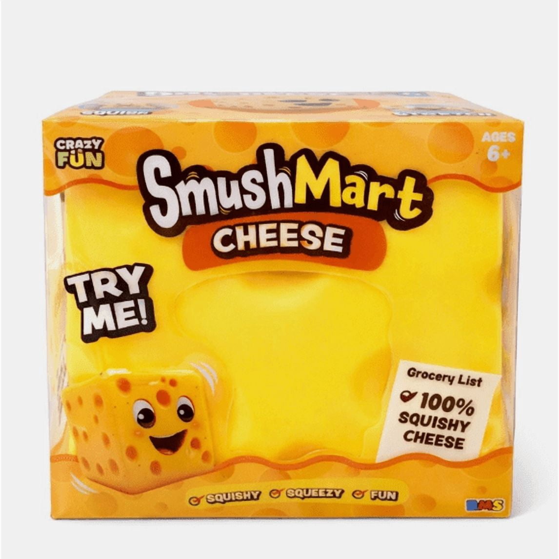 DJKDJL Cheese Squishy,5Inch Jumbo Cheese Squishy,Soft Slow Rising Stress Relief Toys,Soft Sensory Toys Squeeze Ball for Ki-ds Adults Anxiety Relief and Party Favor