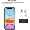 thumbnail image 4 of FHDFHD Easy Alignment Frame Designed For iPhone11 / iPhoneXR Tempered Glass Screen Protector Film 2-Pack, 4 of 7