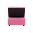 thumbnail image 3 of Powell Boone Convertible Sofa Bed, Hot Pink Fabric, 3 of 17