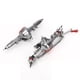 thumbnail image 2 of Accesorios de actualización del conjunto del eje de metal aptos para AXIAL SCX10 4WD RC Off Road Crawler (rojo), 2 of 9