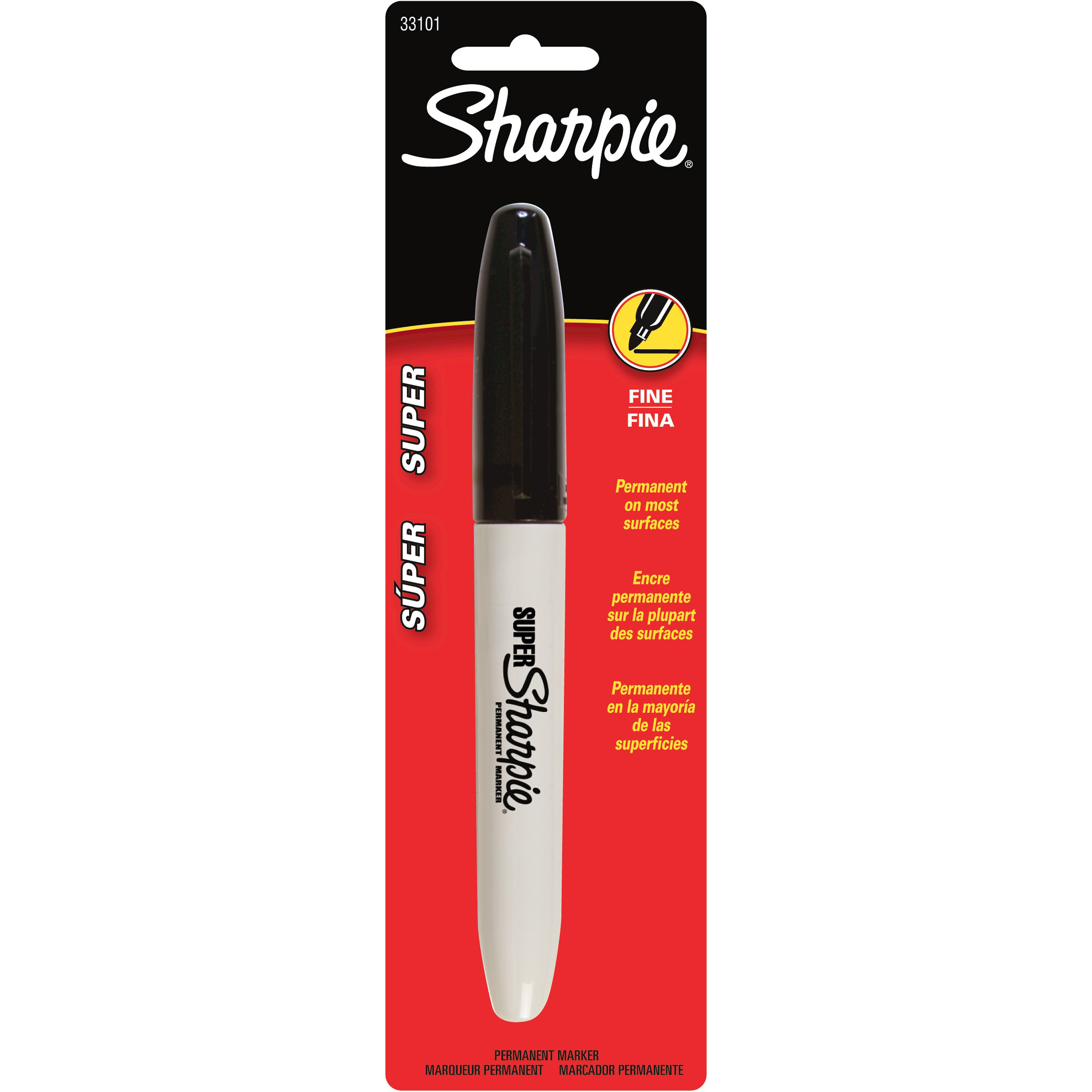 Sharpie, SAN33101PP, Super Permanent Marker, 1 / Each