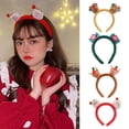 thumbnail image 2 of JZROCKER Christmas Elk Hair Bands Santa Claus Snowman Headband Holiday Party Favors, 2 of 21