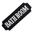 thumbnail image 3 of Caucho del PVC de  pared de de l para Gloria Letrero de la puerta del baño, 3 of 9