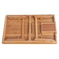 thumbnail image 5 of SalonMore Portable Breakfast Bed Tray Lap Desk Serving Table Foldable Legs Food Dinner US, 5 of 5