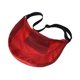 thumbnail image 4 of Bolso bandolera deportivo de tela Oxford con bolsillo con cremallera, ligero y con una sola bola. Rojo, 4 of 9