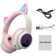 thumbnail image 5 of Auriculares inalámbricos para juegos, auriculares Cat Ear Bluetooth 5.0 Adepaton ZMJ-0056, 5 of 5