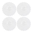 thumbnail image 1 of Uxcell 4Pcs Tapas de Silicona para Tazas, Tapas de Taza de Silicona con Pomo de Acrílico, Sellado Antipolvo para Té y Café, 1 of 7