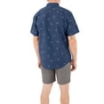 thumbnail image 4 of Visive Mens Big And Tall Short Sleeve Button Shirt, Printed Pony Shirts, 4 of 11