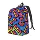 thumbnail image 1 of Fotbe Vintage Audio Cassettes Mochila de Lona con Estampado, Mochila Duradera, Mochila Versátil de Alta Calidad, Mochila Compacta Vintage-Small, 1 of 5