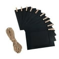 thumbnail image 1 of EIMELI 10Pcs Paper Photo Frame Wall Hanging Picture Album Rope Clip DIY Home Decor New, 1 of 3