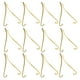 thumbnail image 2 of Gancho marcador zinc aleación joyería haciendo marca marca mark oficina decoración colgantes casera bricolaje accesorios antiguos oro 24 piezas Eigraketly  HA010512-03, 2 of 7