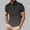 Black, variant on Mens Purple Polo Shirts Stretch Breathable Jersey Short Sleeve Tops for Middle-aged Men Collared