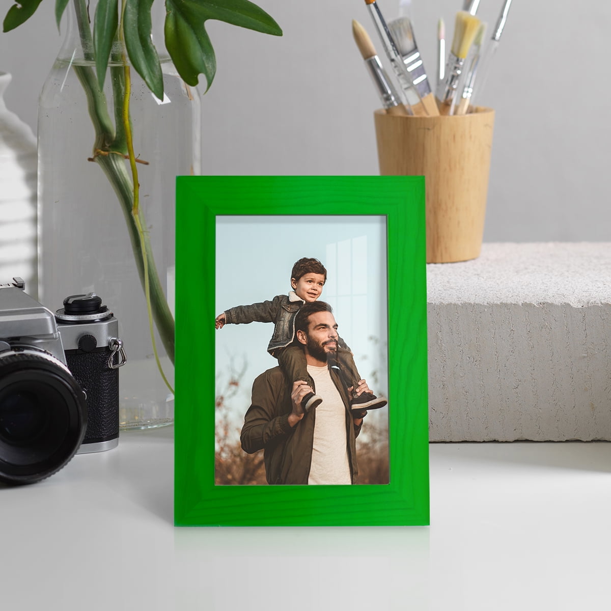 4x6 Wood Grain Picture Frame - Rainforest
