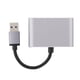 thumbnail image 2 of Convertidor De Adaptador Usb 3.0 A Vga + Hdmi Hd 1080P Adaptador De Computadora Para Windows 7/8/8.1/10 Minnieouse EL007176-00, 2 of 6