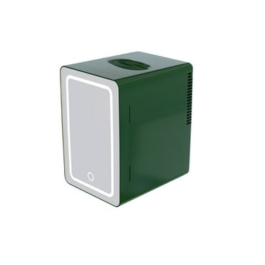 Iceblue 6L Mini Cooler/Skincare Fridge, Beauty Mini Fridge with Light, Green