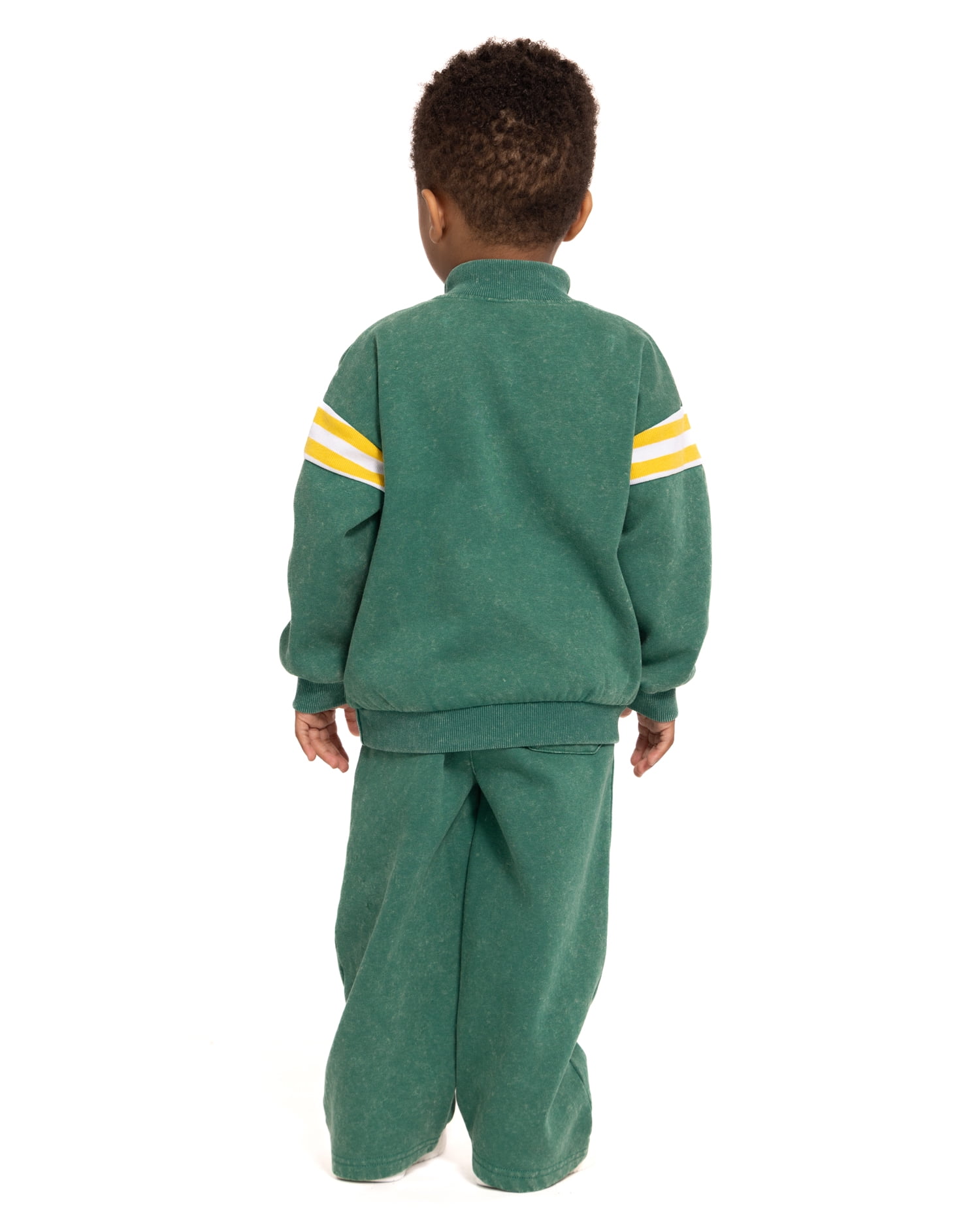 Hot Wheels Toddler Boys Quarter Zip Pullover and Pants Set, 2-Piece, Sizes 12M-5T