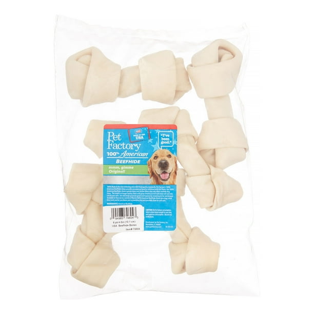 Pet Factory 100 American 45" Bone Dog Treat, 6 Ct