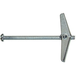Hillman 3/16 inch in. D X 3/16 in. L Round Zinc-Plated Steel Toggle Wing 100 pk Hillman 3/16 inch in. D X 3/16 in. L Round Zinc-Plated Steel Toggle Wing 100 pk