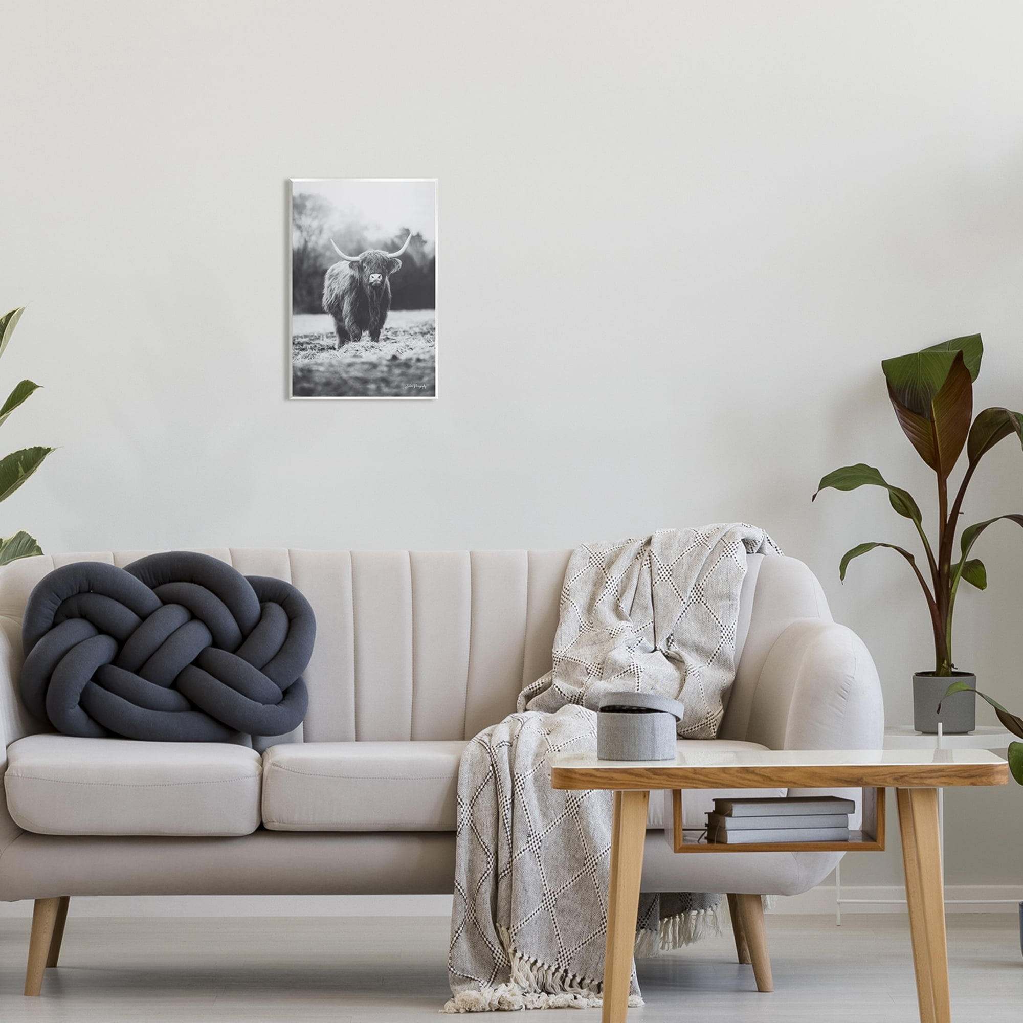Stupell Grazing Cattle Farmhouse Photography Animals & Insects Photography Wall Plaque Unframed Art Print Wall Art