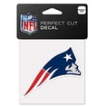 thumbnail image 1 of WinCraft NFL New England Patriots 63055011 Pegatina de corte perfecto a color, 4 x 4, Negro, 1 of 2