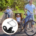 thumbnail image 2 of CSChome Hitch Connector Bicycle Trailer Coupling Strong Rust-proof Universal Heavy Duty Carbon Steel Baby Stroller Trailer Connector, 2 of 6