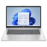 New HP 17 Laptop ,17.3" FHD,Intel Core 5 Processor 120U up to 5.0 GHz(Beat i5-1335U), 16GB RAM, 512GB SSD, Backlit KB,Windows 11 Pro, Silver