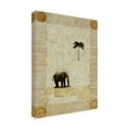 thumbnail image 2 of Trademark Fine Art 'Elephant Under Beige Paper 1' Canvas Art by Pablo Esteban, 2 of 3