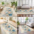 thumbnail image 4 of Large Area Rugs 8'x10', Beach Coastal Beige Carpet Runner Indoor Outdoor Rugs Home Decor Aesthetic, Nautical Shell Starfish Coral Summer Non Slip Mats Washable Accent Rug for Living Room Bedroom, 4 of 8