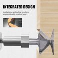 thumbnail image 4 of Arc Bending Router Bit, 45 Carbon Steel Body Router Bit Tungsten Steel Head  for Woodworking, 4 of 7