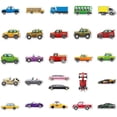 thumbnail image 3 of Truck and Car Racing Transport Vehicle Stickers for Kids Boys Water Bottle Stickers for Scrapbooking Waterproof, 3 of 5