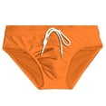 thumbnail image 5 of Swimming Trunks for Men Swimsuits Bikini Swimming Briefs with Adjustable Drawstring Low Rise Swimwear Beach, 5 of 5
