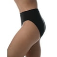 thumbnail image 3 of Just Intimates Panties for Women, Tagless and Breathable High Cut Briefs (6 Pack) (X-Small, Pack B), 3 of 4