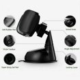 thumbnail image 2 of FLhrweasw Soporte Automático Soporte Navegación Ajustable 360 ​​​​grados (gris), 2 of 9