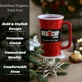 thumbnail image 6 of Red Cup Living Reusable Red Plastic Cups, 24 oz mug - Set of 4, 6 of 10