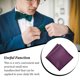 thumbnail image 5 of Sonducket Pañuelo masculino, toalla de mano hecha a mano flexible, traje de fiesta de boda de negocios, patrón bordado, bolsillo cuadrado para Accesorios de disfraces Estilo 25, 5 of 6