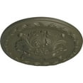 thumbnail image 3 of Ekena Millwork 11 3/4"OD x 3/8"P Stockport Ceiling Medallion, Hand-Painted Witch Hazel, 3 of 6
