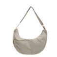 thumbnail image 1 of 9169 Bolso masa diagonal diagonal un hombro para mujer casual color sólido nailon-PZ20240810016205 Beige, 1 of 9