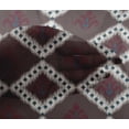 thumbnail image 4 of oneOone Viscose Chiffon Fabric Argyle Ikat Print Fabric BTY 42 Inch Wide, 4 of 4