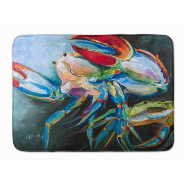 Carolines Treasures JMK1103RUG Blue Crab Machine Washable Memory Foam Mat