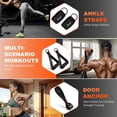 thumbnail image 4 of Juego de bandas de resistencia HPYGN de 200 libras para entrenamiento, fitness y yoga, 4 of 8