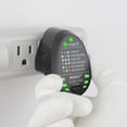 thumbnail image 2 of MESTEK Advanced RCD Electric Socket Tester Circuito de prueba de cable de tierra en vivo neutro auto MESTEK Buscador de interruptores, 2 of 2