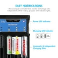 thumbnail image 7 of Tenergy T4s Intelligent 4-Bay Universal Charger (for Li-ion, LiFePO4, NiMH and NiCd Rechargeable Batteries), 7 of 7