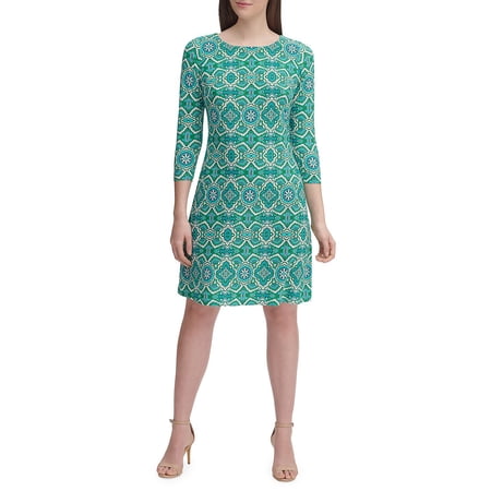 Best Mandala Printed Shift Dress deal