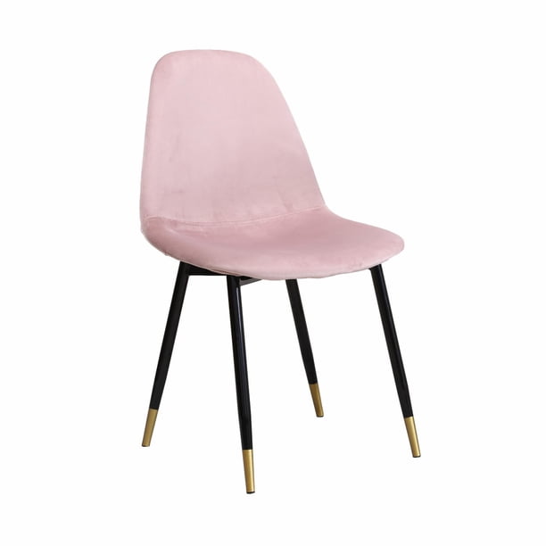 Roundhill Furniture Lassan Contemporary Fabric Dining Chair Set of 4