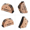 thumbnail image 7 of ammoon Elliptical Cajon Box Drum Accessory Foot Jingle Tambourine for Hand Percussion Musical Instruments Burlywood, 7 of 7