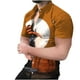 thumbnail image 1 of Tops Para Hombre Casual Cuello en V Manga Corta Festival Estampado Estampado Blusa Camisa Estampada Odeerbi ODB181658, 1 of 7